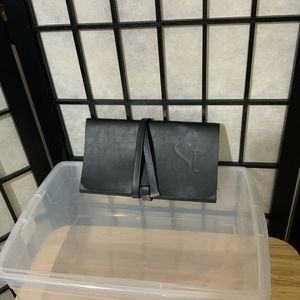 Seint Makeup Brush Holder, Travel Case In Black